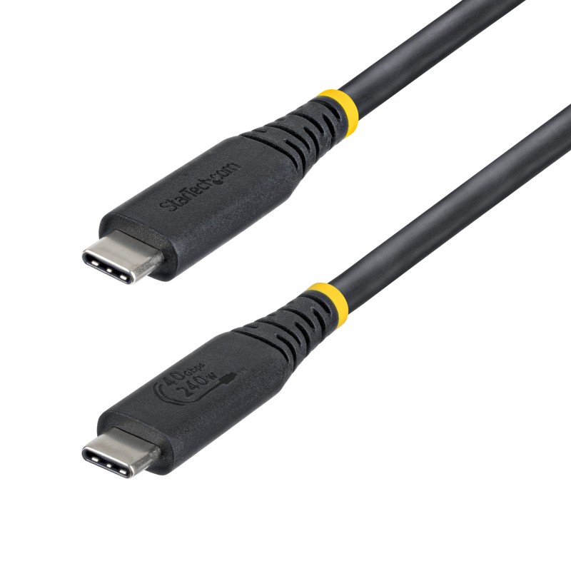 StarTech.com Câble USB4 de 1m, 40Gbps, Câble USB-C Certifié | JDB-Info