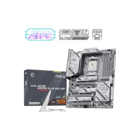MSI MAG X870E GAMING PLUS MAX WIFI carte mère AMD X870E Emp | JDB-Info