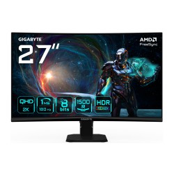 GIGABYTE GS27QCA 27" Moniteur Gaming Incurvé QHD - 2560 x 1 | JDB-Info