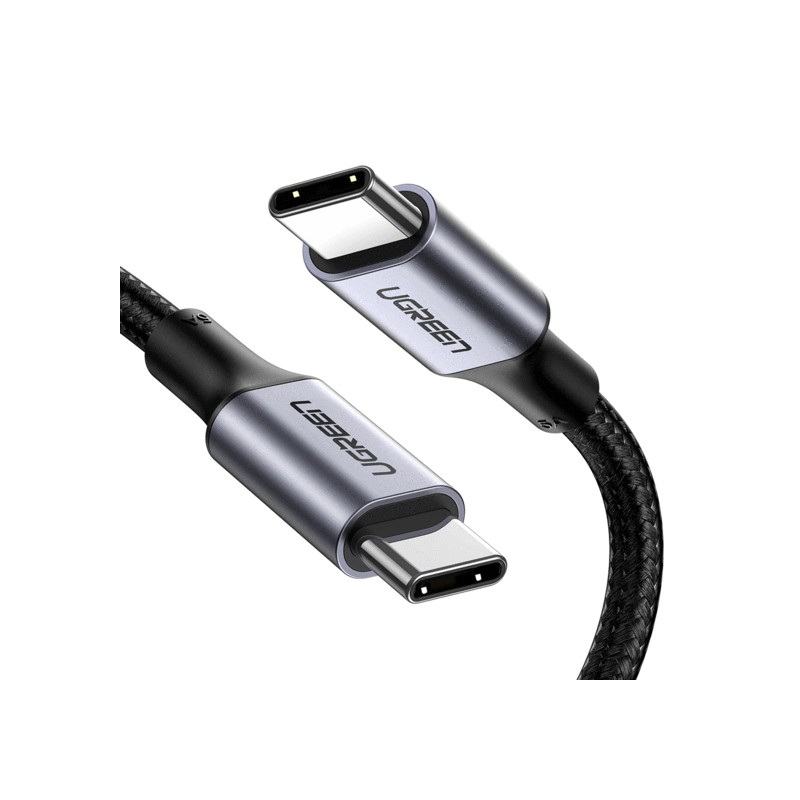 Ugreen 70429 câble USB 1 m USB C 0,48 Gbit/s 100 W Noir | JDB-Info