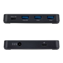 StarTech.com Hub USB-C et USB-A à 4 Ports, 5 Gbps, Auto-Ali | JDB-Info