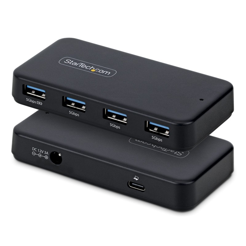 StarTech.com Hub USB-A à 4 Ports, 5 Gbps, Auto-Alimenté, Câ | JDB-Info