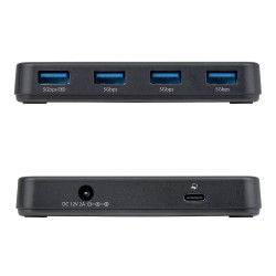 StarTech.com Hub USB-A à 4 Ports, 5 Gbps, Auto-Alimenté, Câ | JDB-Info