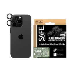 PanzerGlass SAFE. by ® Camera Lens Protector Black iPhone i | JDB-Info