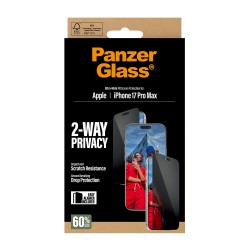 PanzerGlass ® 2-Way Privacy Screen Protector iPhone 17 Pro | JDB-Info