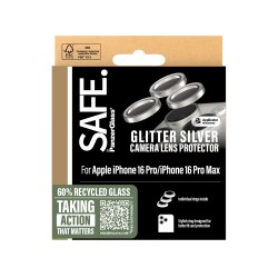 PanzerGlass SAFE. by ® Camera Lens Protector Glitter Silver | JDB-Info