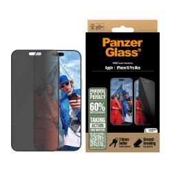 PanzerGlass ® 2-Way Privacy Screen Protector iPhone 16 Pro | JDB-Info
