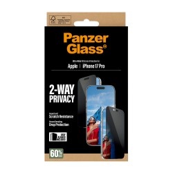 PanzerGlass ® 2-Way Privacy Screen Protector iPhone 17 Pro | JDB-Info