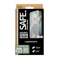 PanzerGlass SAFE. by ® Screen Protector iPhone 16 Pro | Ult | JDB-Info