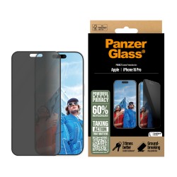PanzerGlass ® 2-Way Privacy Screen Protector iPhone 16 Pro | JDB-Info
