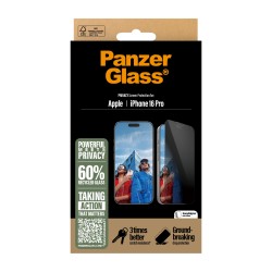PanzerGlass ® 2-Way Privacy Screen Protector iPhone 16 Pro | JDB-Info