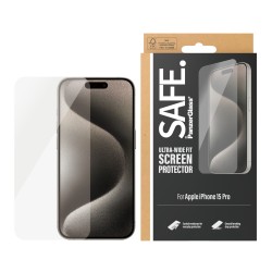 PanzerGlass SAFE. by ® Screen Protector iPhone 15 Pro | Ult | JDB-Info