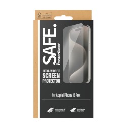 PanzerGlass SAFE. by ® Screen Protector iPhone 15 Pro | Ult | JDB-Info