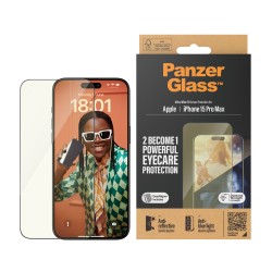 PanzerGlass ® EyeCARE™ Screen Protection iPhone 15 Pro Max | JDB-Info
