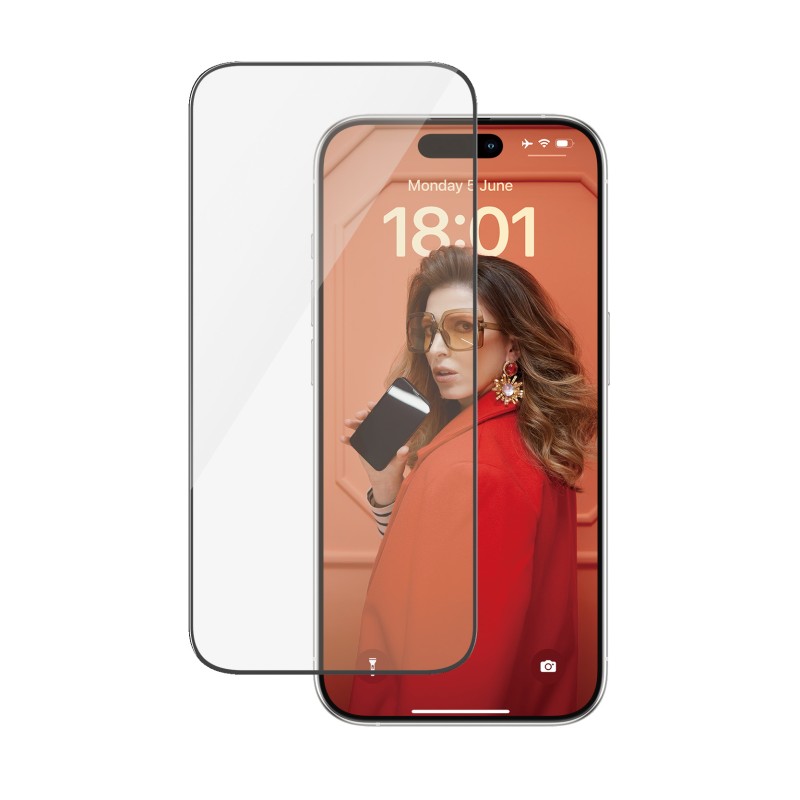 PanzerGlass ® Screen Protector iPhone 15 Pro | Ultra-Wide F | JDB-Info