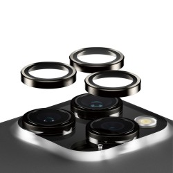 PanzerGlass ® Hoops® Metal Camera Lens Protector Black iPho | JDB-Info