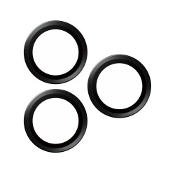 PanzerGlass ® Hoops® Metal Camera Lens Protector Black iPho | JDB-Info
