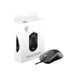 MSI FORGE GM320 souris Gaming Ambidextre USB Type-A Optique | JDB-Info