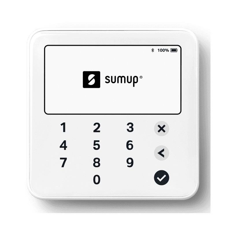 SumUp Solo Lite lecteur de cartes à puce Batterie Bluetooth | JDB-Info