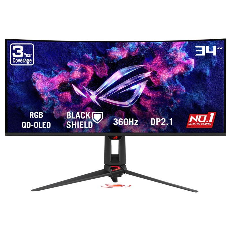 ASUS ROG Swift OLED PG34WCDN écran plat de PC 86,4 cm (34") | JDB-Info