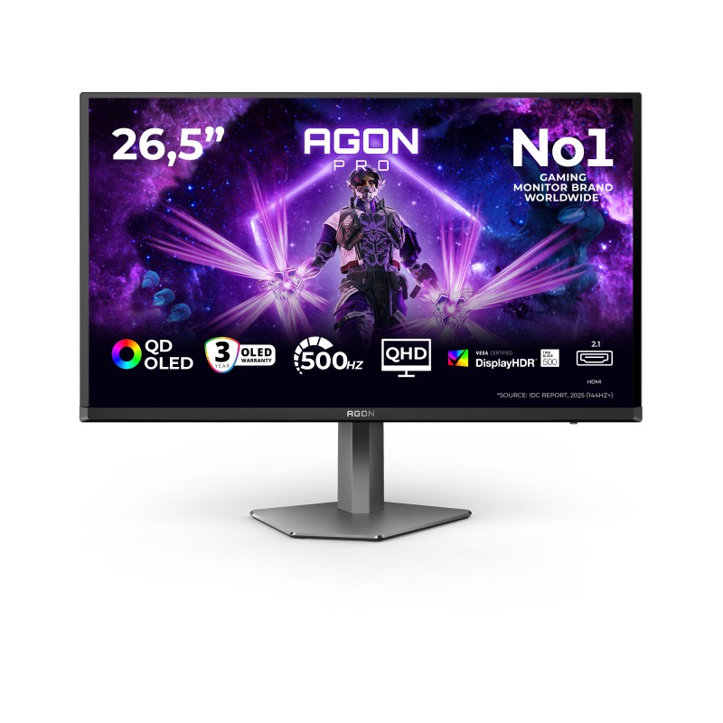 AOC AGON PRO AG276QKD2 écran plat de PC 67,3 cm (26.5") 256 | JDB-Info