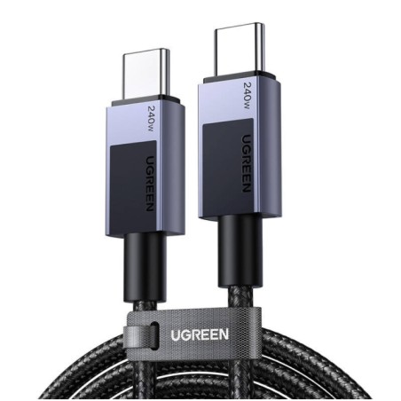Ugreen 45068 câble USB 2 m USB C 0,48 Gbit/s 240 W Noir, Gr | JDB-Info
