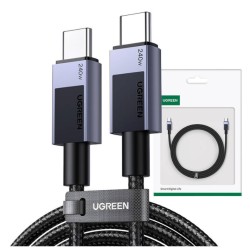 Ugreen 45068 câble USB 2 m USB C 0,48 Gbit/s 240 W Noir, Gr | JDB-Info