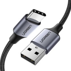 Ugreen 60126 câble USB 1 m USB C USB A 0,48 Gbit/s Noir, Gr | JDB-Info