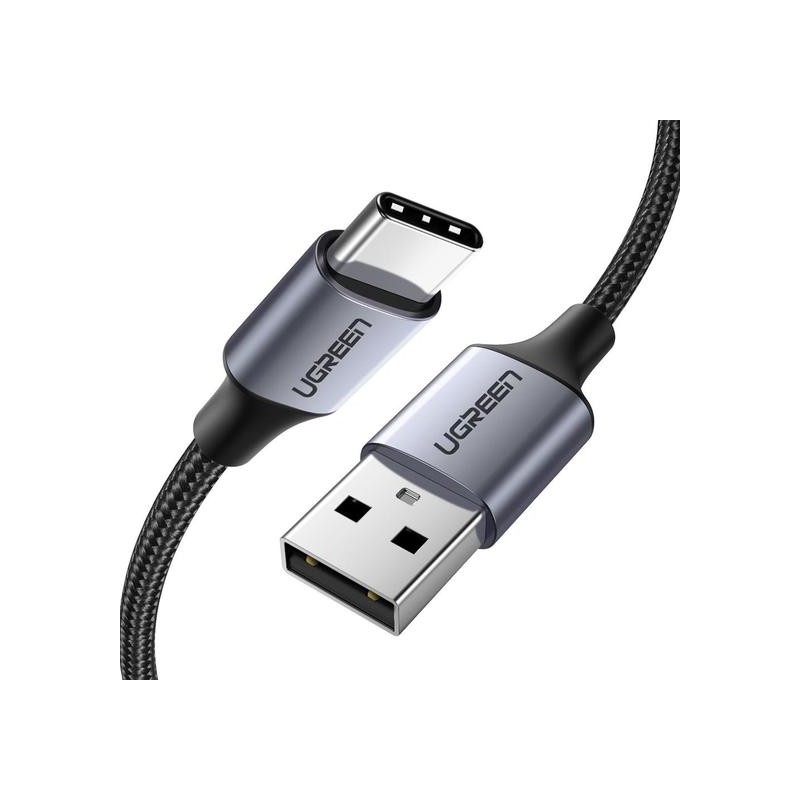Ugreen 60126 câble USB 1 m USB C USB A 0,48 Gbit/s Noir, Gr | JDB-Info