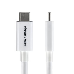 StarTech.com Câble Thunderbolt 5 de 50cm, 80 Gbps/Jusqu'à 1 | JDB-Info