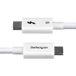 StarTech.com Câble Thunderbolt 5 de 50cm, 80 Gbps/Jusqu'à 1 | JDB-Info