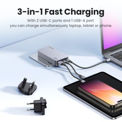 Ugreen Nexode Pro 65W GaN Travel Charger Intérieure | JDB-Info