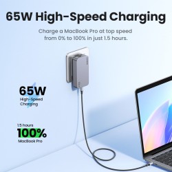 Ugreen Nexode Pro 65W GaN Travel Charger Intérieure | JDB-Info