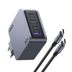 Ugreen Nexode Pro 160W GaN Charger with USB-C Cable Univers | JDB-Info