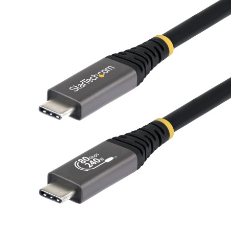 StarTech.com Câble USB4 de 1,5m, 80 Gbps, Câble USB-C Certi | JDB-Info