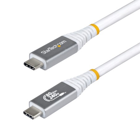 StarTech.com Câble USB4 de 1,5m, 80 Gbps, Câble USB-C Certi | JDB-Info