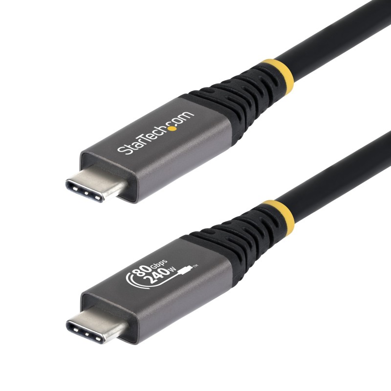 StarTech.com Câble USB4 de 1m, 80 Gbps, Câble USB-C Certifi | JDB-Info