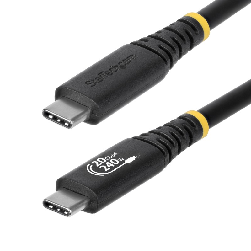 StarTech.com Câble USB 4 de 2 m, 20 Gbps, Câble USB-C Certi | JDB-Info