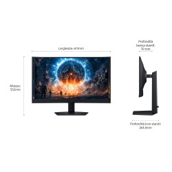 Samsung G60F écran plat de PC 68,6 cm (27") 2560 x 1440 pix | JDB-Info