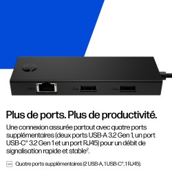 HP Concentrateur USB-C Portable | JDB-Info