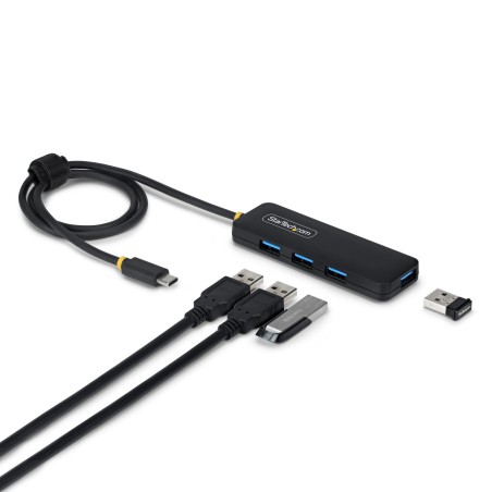 StarTech.com Hub USB-C à 4 Ports, SuperSpeed 5Gbps, Adaptat | JDB-Info