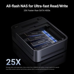 Ugreen DXP480T Plus NAS Bureau Intel® Core™ i5 8 Go DDR5 Gr | JDB-Info
