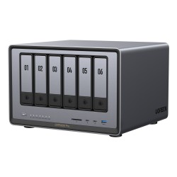 Ugreen DXP6800 Pro NAS Bureau Intel® Core™ i5 8 Go DDR5 Gri | JDB-Info