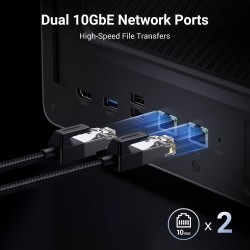 Ugreen DXP6800 Pro NAS Bureau Intel® Core™ i5 8 Go DDR5 Gri | JDB-Info