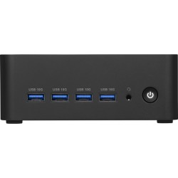 MSI Cubi AI 8M-008BEU Cube Noir 8645HS AMD SoC 4,3 GHz Haut | JDB-Info
