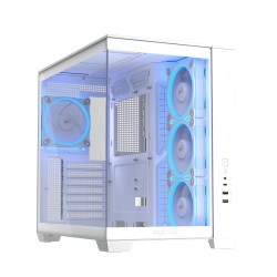 ASUS A32 Plus TG ARGB White Midi Tower Blanc | JDB-Info
