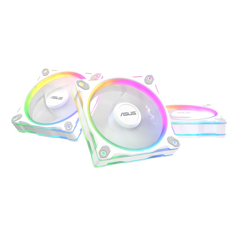ASUS Prime MR120 Fan ARGB Reverse White 3in1 Boitier PC Ven | JDB-Info