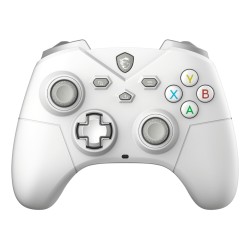 MSI FORCE GC300 WIRELESS WHITE Blanc USB 2.0 Manette de jeu | JDB-Info