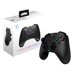 MSI FORCE GC300 WIRELESS Noir USB 2.0 Manette de jeu Analog | JDB-Info