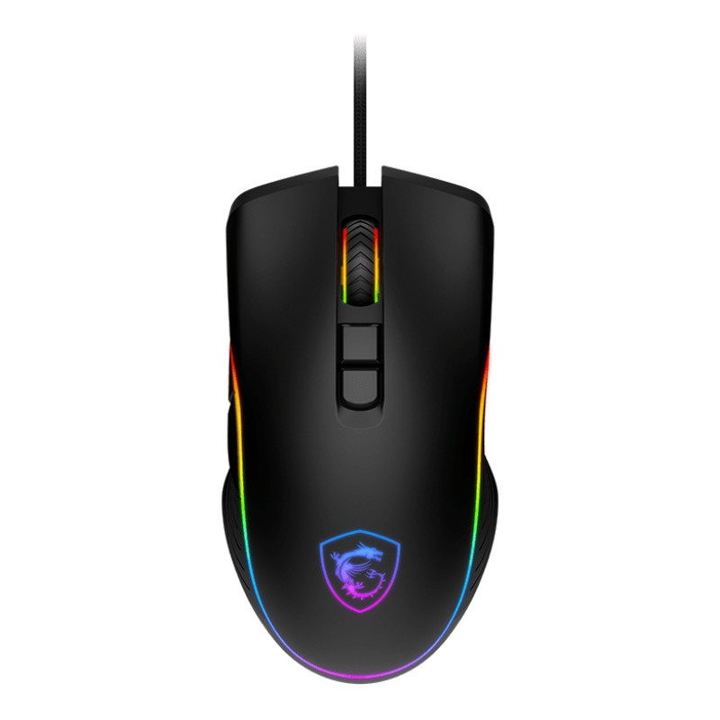 MSI FORGE GM300 souris Gaming Ambidextre USB Type-A Optique | JDB-Info